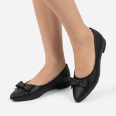 Bow Pointed Ballet Flat