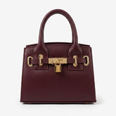 Mini Padlock Top Handle Bag